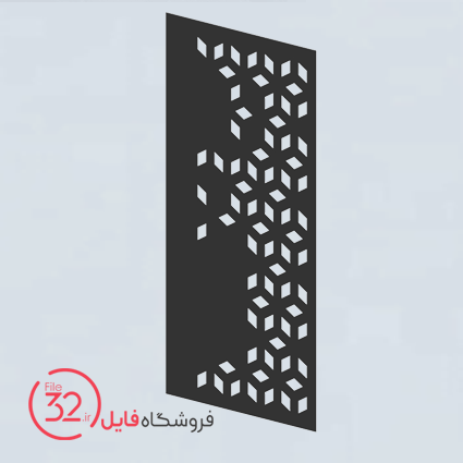 فایل برش پنل فلزی 21012