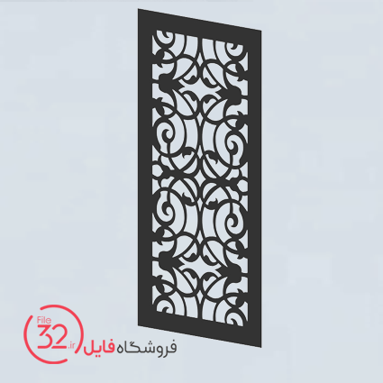 فایل برش پنل فلزی 21207