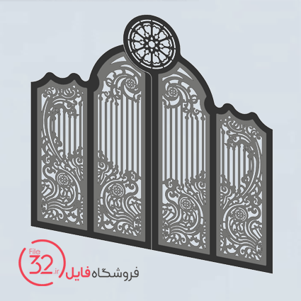 فایل برش درب ویلایی کد 2022
