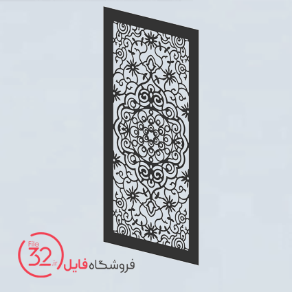 فایل برش پنل فلزی 21532