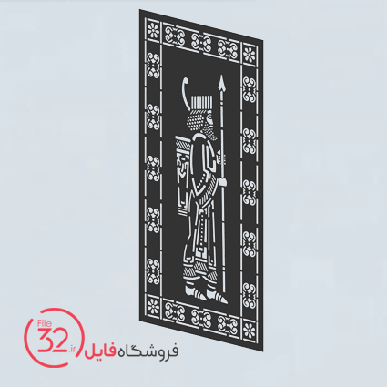 فایل برش پنل فلزی 21534