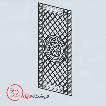 فایل برش پنل فلزی 21544