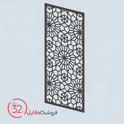 فایل برش پنل فلزی 21546