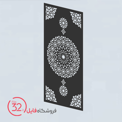 فایل برش پنل فلزی 21587
