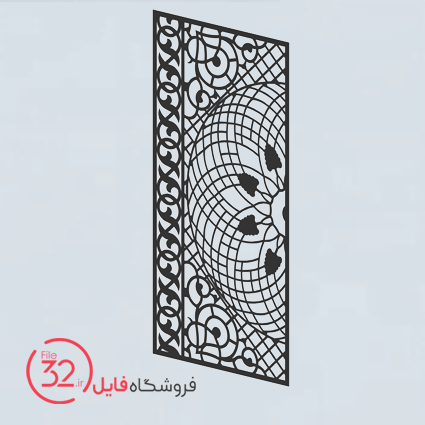فایل برش پنل فلزی 21604