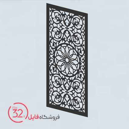 فایل برش پنل فلزی 21606