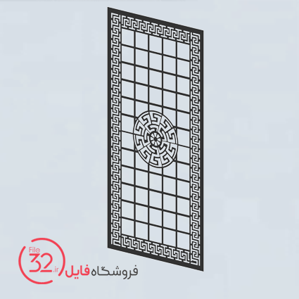 فایل برش پنل فلزی 21608