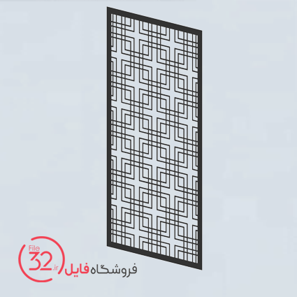 فایل برش پنل فلزی 21665