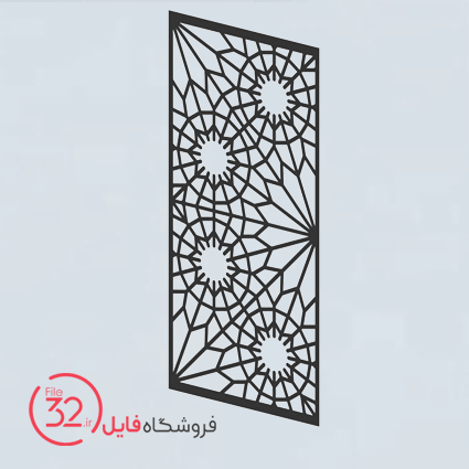 فایل برش پنل فلزی 21819