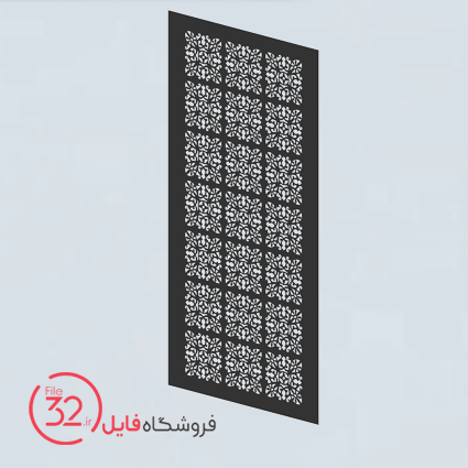 فایل برش پنل فلزی 21901