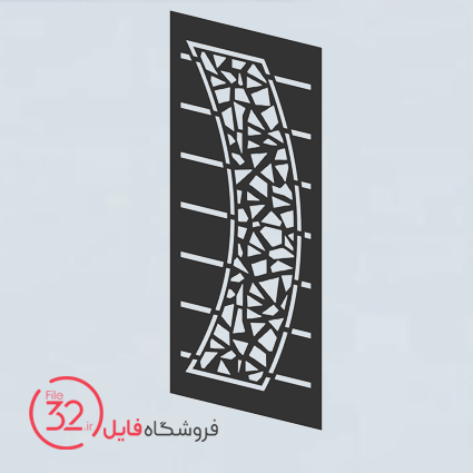 فایل برش پنل فلزی 22059