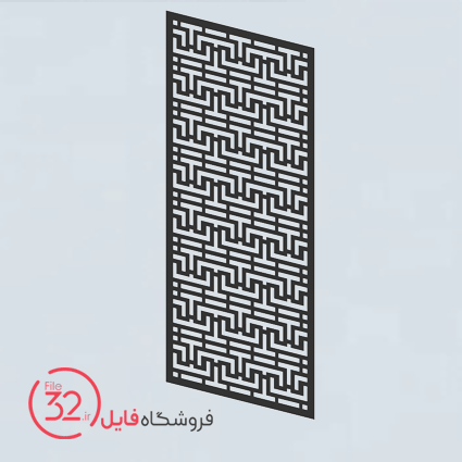 فایل برش پنل فلزی 22123