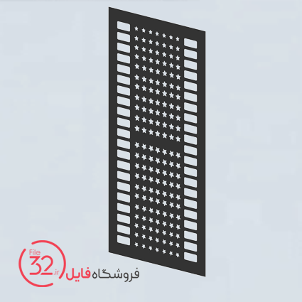 فایل برش پنل فلزی 22206