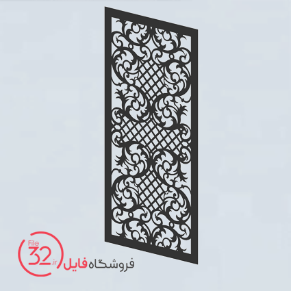 فایل برش پنل فلزی 22212
