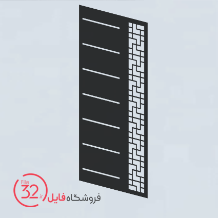 فایل برش پنل فلزی 22899