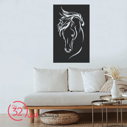 فایل برش دیوارکوب رخش