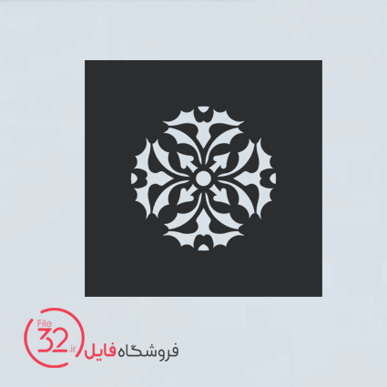فایل برش سقف آسانسور A-002