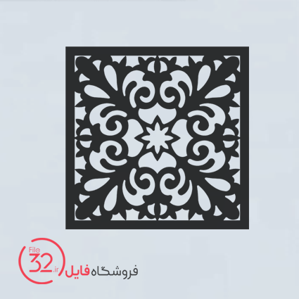 فایل برش سقف آسانسور A-003