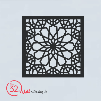 فایل برش سقف آسانسور A-008