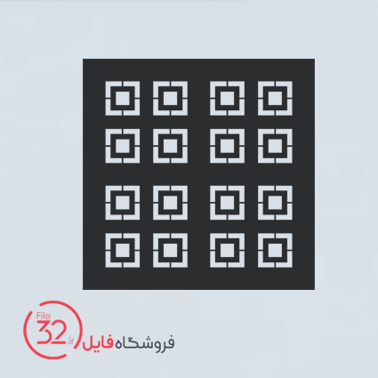 فایل برش سقف آسانسور A-012