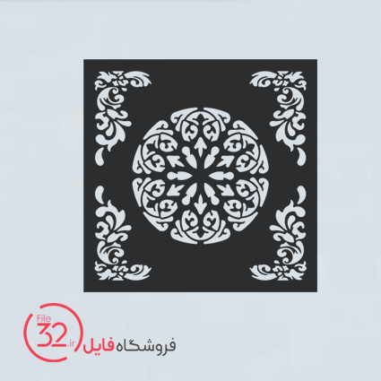 فایل برش سقف آسانسور A-016