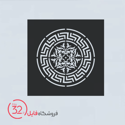 فایل برش سقف آسانسور A-018