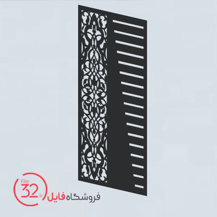 فایل برش پنل فلزی 23017