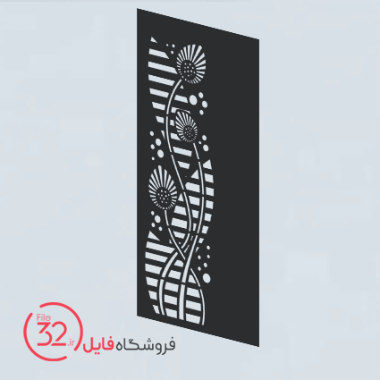 فایل برش پنل فلزی 23023