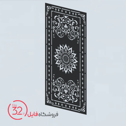 فایل برش پنل فلزی 23025