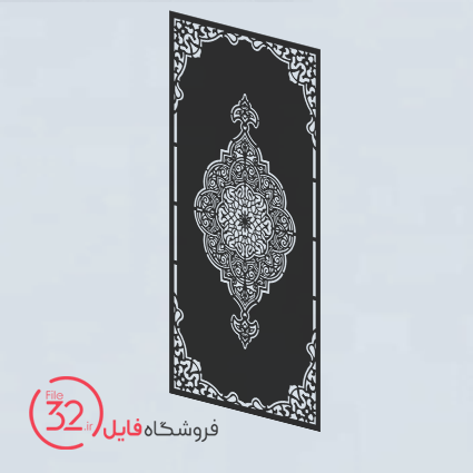 فایل برش پنل فلزی 23034