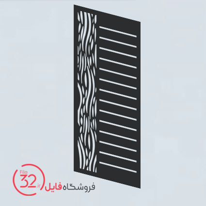 فایل برش پنل فلزی 23038