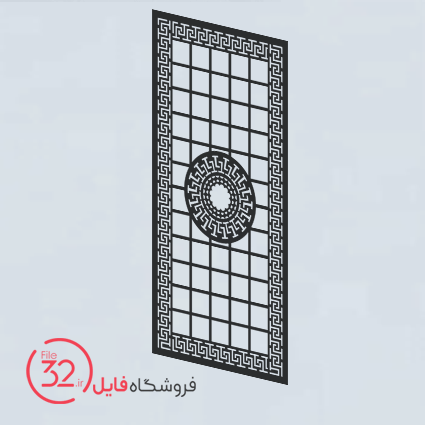 فایل برش پنل فلزی 23049