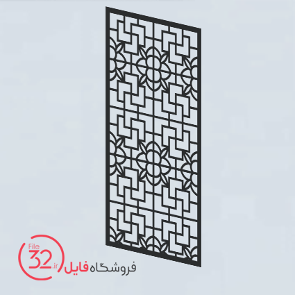 فایل برش پنل فلزی 23076