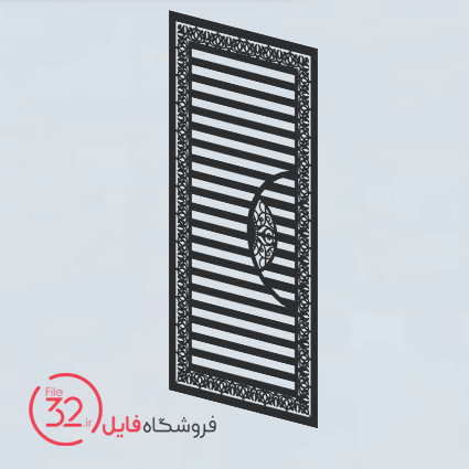 فایل برش پنل فلزی 23478