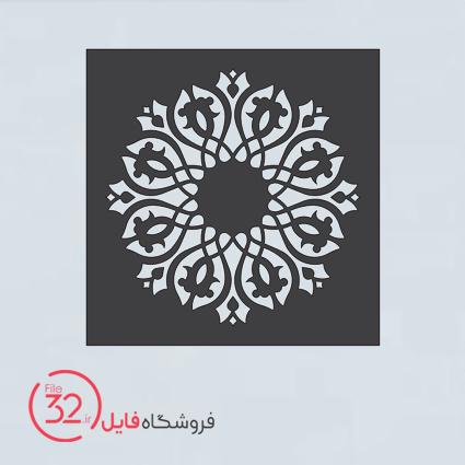 فایل برش سقف آسانسور A-213