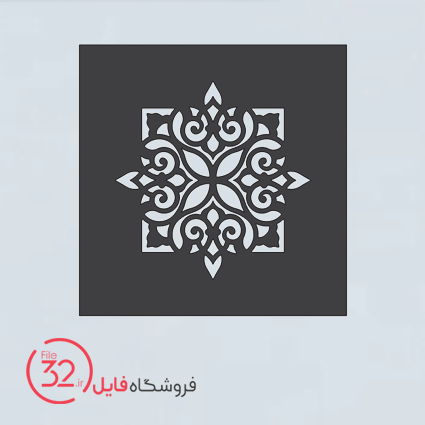 فایل برش سقف آسانسور A-217