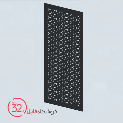 فایل برش پنل فلزی 23504