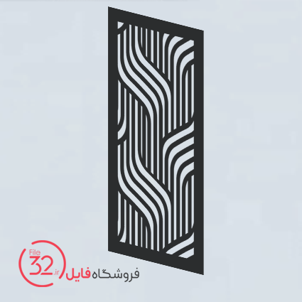 فایل برش پنل فلزی 23507