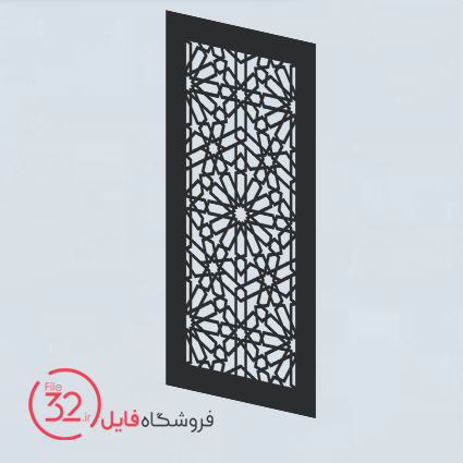 فایل برش پنل فلزی 23519