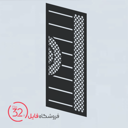 فایل برش پنل فلزی 23544