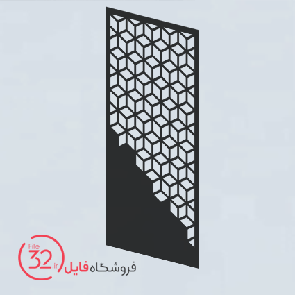 فایل برش پنل فلزی 23592