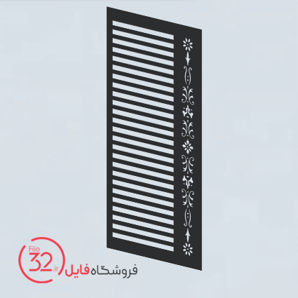 فایل برش پنل فلزی 23602