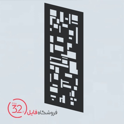 فایل برش پنل فلزی 23605