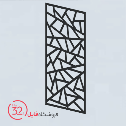 فایل برش پنل فلزی 23608