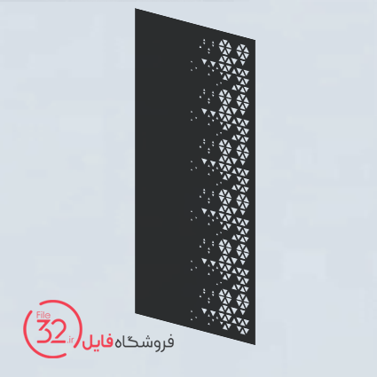فایل برش پنل فلزی 23609