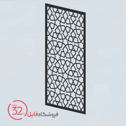 فایل برش پنل فلزی 23612