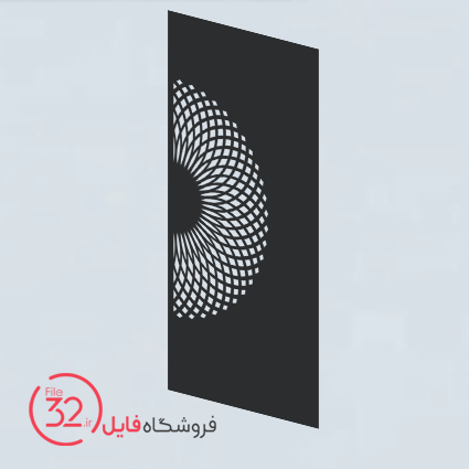 فایل برش پنل فلزی 23616