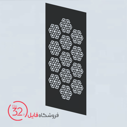 فایل برش پنل فلزی 23617