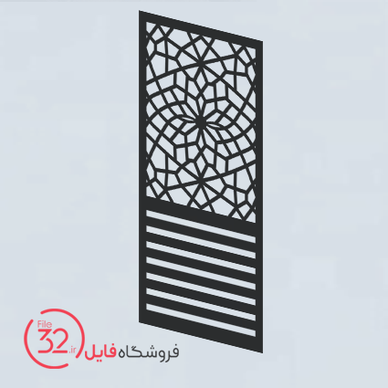 فایل برش پنل فلزی 23625