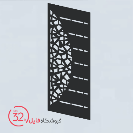 فایل برش پنل فلزی 23635